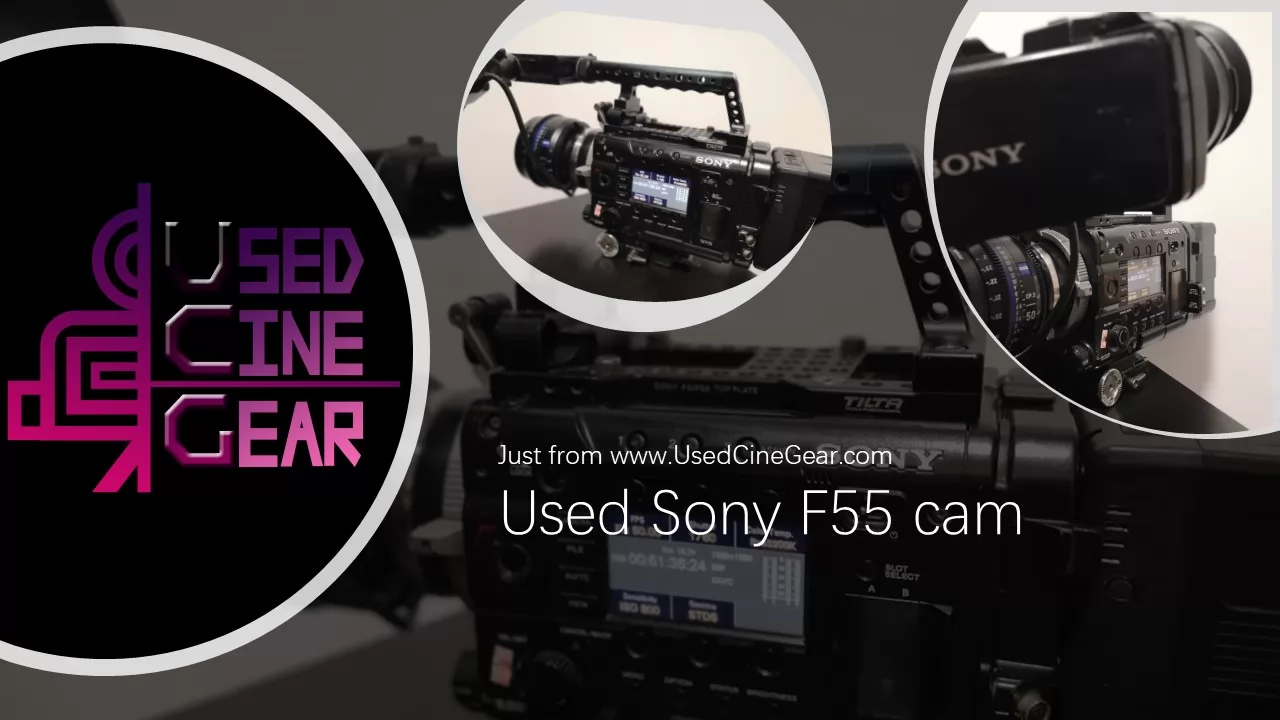 Used Sony F55 Cinema Camera