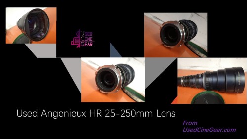 Used Angenieux HR 25-250mm Cinema Zoom Lens