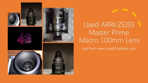 Used ARRI/ZEISS Master Prime Macro 100mm Lens