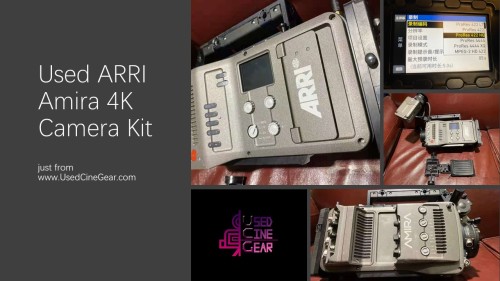 Used ARRI Amira 4k Camera Kit (1000+hours)