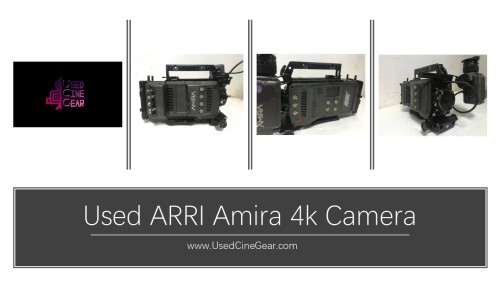 Used ARRI Amira 4k Camera 7000+hours