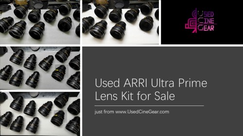 Used ARRI/ZEISS Ultra Prime Lens Kit 5pcs