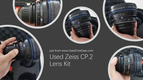 Used Zeiss CP.2 Cinema Lens Kit PL-Mount