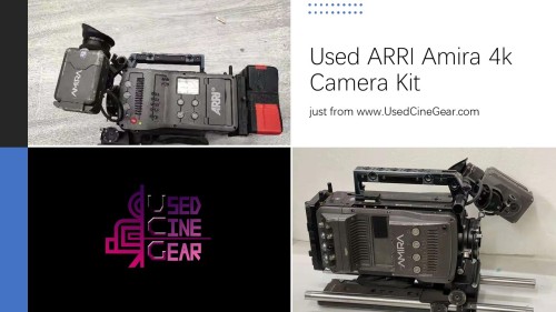 Used ARRI Amira 4k Camera Kit (6000+hours)