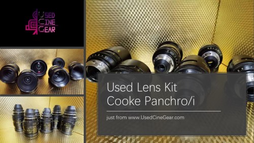 Used Cooke Panchro/i Lens Kit (6pcs)