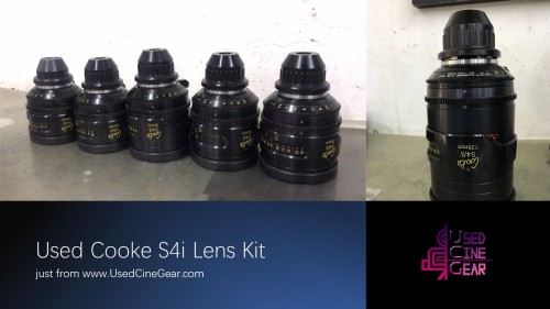 Used Cooke S4i Lens Kit 18/25/35/50/75/135mm