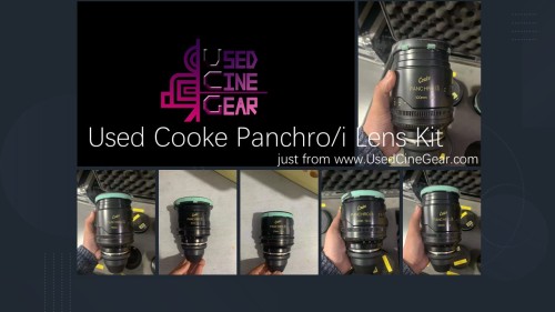 Used Cooke Panchro/i Lens Kit  T2.8 (6pcs)