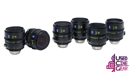 Used ZEISS Supre me  Prime Lens Kit (6pcs)