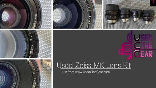 Used Zeiss MK Super Speed Vintage Lens Kit