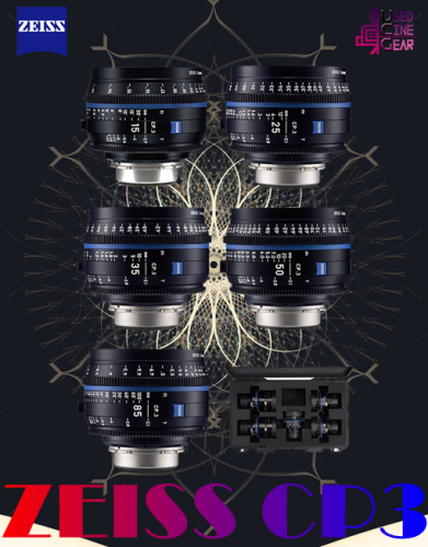 Used Zeiss CP.3 Cinema Lens Kit PL-Mount