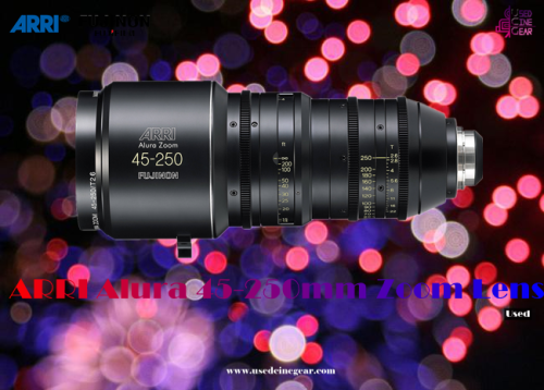 Used ARRI/Fujinon Alura 45-250mm T2.6 Studio Zoom Lens