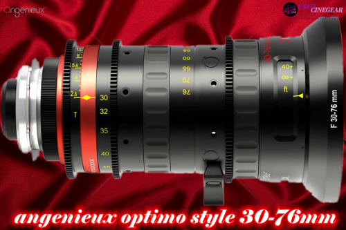 Used Angenieux Optimo Style 30-76mm Cinema Zoom Lens