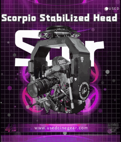Used Scorpio Stabilized Remote Head