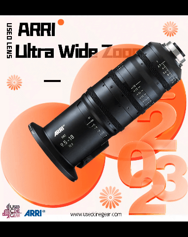 Used Arri Ultra Wide Zoom 9.5-18mm Lens