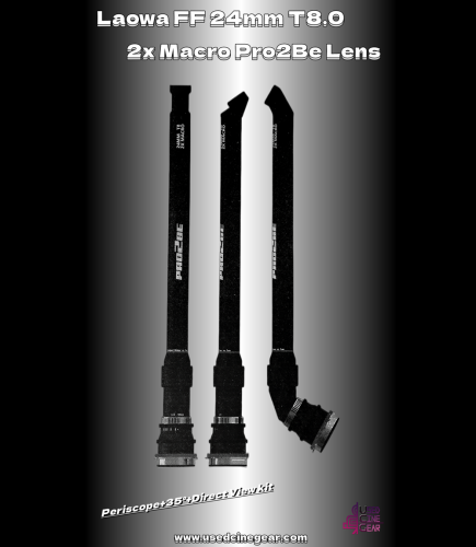 Laowa FF 24mm T8.0 2x Macro Pro2Be Lens Kit