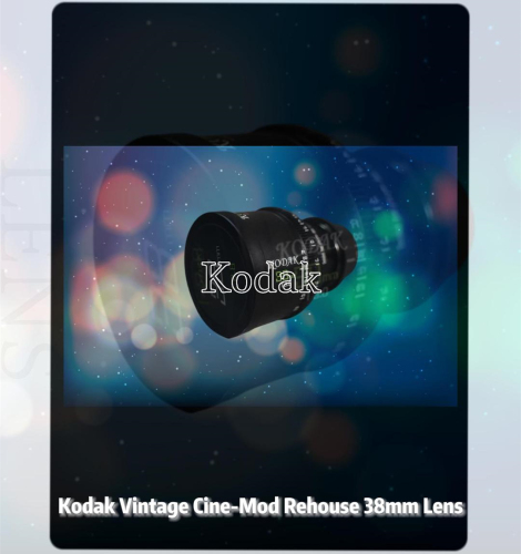 Kodak Vintage Cine-Mod Rehouse Lens 38mm T2.8