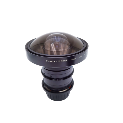 Nikon Nikkor 8mm f2.8 Fisheye Cine-mod Lens