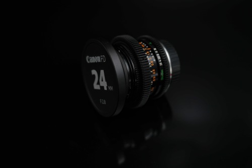 Canon FD 24mm SSC Cine-Mod Lens