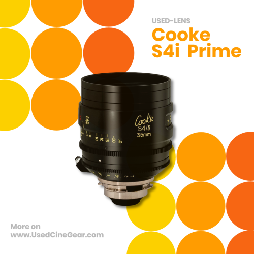 Used Cooke S4i Cinema Prime Lenses Kit (6pcs)