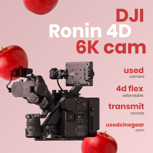 Used DJI Ronin 4D 6k Gimbal Camera