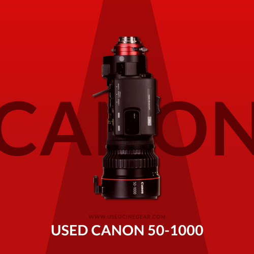 Used Canon Cine Servo 50-1000mm Lens