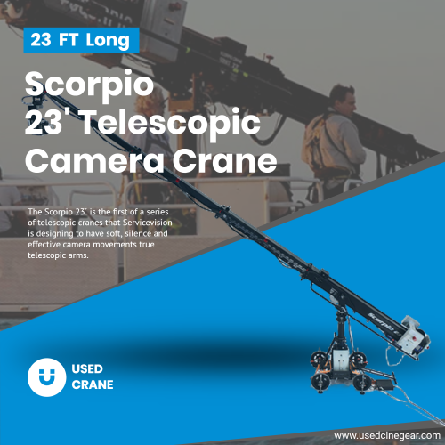 Used Scorpio 23‘L Telescopic Camera Crane