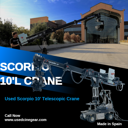 Used Scorpio 10'L Telescopic Crane