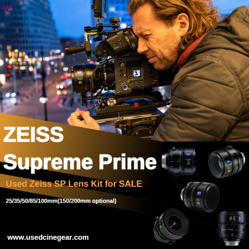 Used Zeiss SP Cinema Lenses Kit (5pcs)