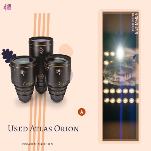 Used Atlas Orion Anamorphic Lens A Set