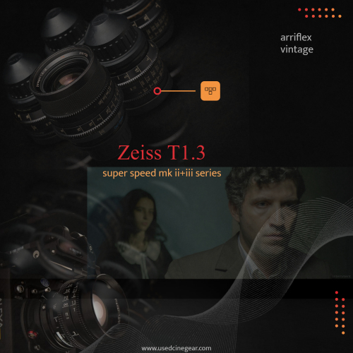 Used Zeiss Arriflex Super Speed MKii+iii Cinema Lens Kit