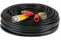 TMEZON 60ft BNC Cable for CCTV Camera, Video Power Cable for DVR Security System