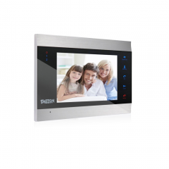 TMEZON 7 Inch Analog Indoor Monitor,  1080P  Video Intercom Doorbell System, Work with MZ-IP-V739B & Outdoor Unit MZ-VDP-NE120