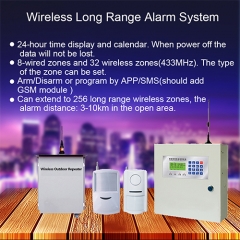 LA 200 Long Range GSM Wireless Alarm System