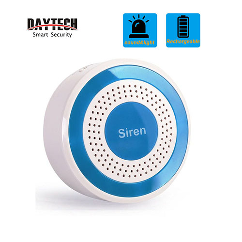 433Mhz Wireless Siren Alarm Sensor for WiFi GSM Alarm System Strobe Siren