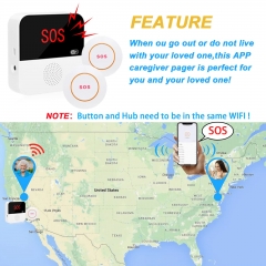 Tuya APP Caregiver Pager TY03