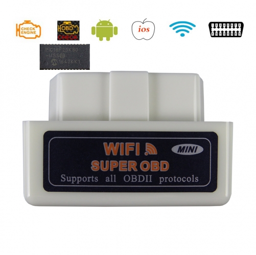 Auto Diagnostic Tools ELM327 WIFI V1.5 OBD2 Scanner For iOS