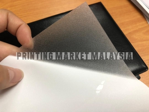 Sparkling Film Matte Solvent 130um HQ