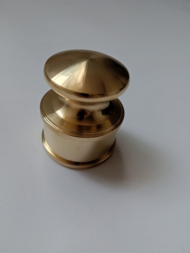 KL Steel & Brass Pattern Weight