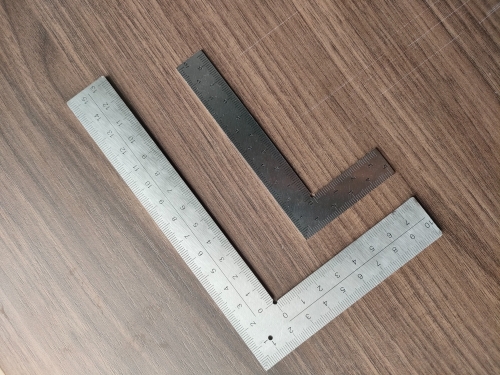 Stainless steel corner ruler