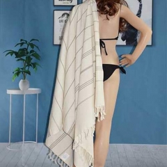 Wholesale beach towel pareo peshtemal turkish beach towel fouta towel