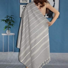 Hot selling high quality cotton beach towel fouta