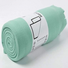 Solid edge cut 100% polyester laser cut polar fleece blanket