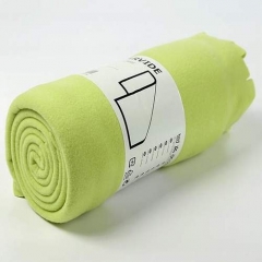 Solid edge cut 100% polyester laser cut polar fleece blanket