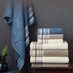 China Factory Wholesale Customized Cotton Jacquard Towels