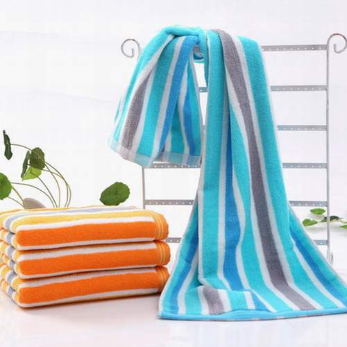 promotional large jacquard beach towel