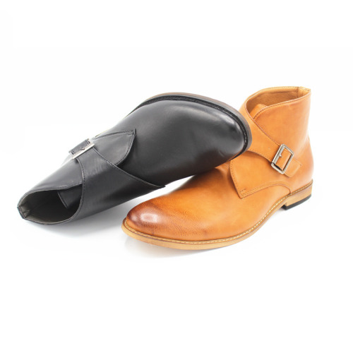 Monk-strapshoe men`s boot buckle