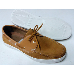 Wholesale Hand-make Pointed toe soft Moccasin mens' shoes