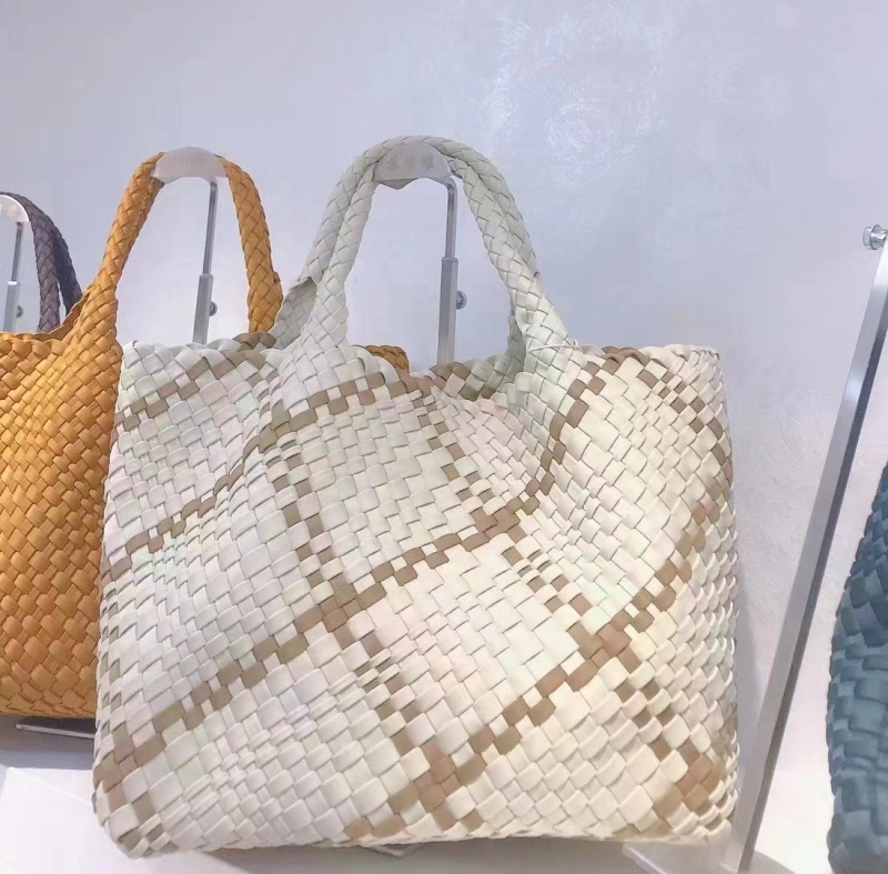 MZY Factory Woven Handbag China Manufacturer Women's Fashion Woven bag PU Leather Handbag Daily Bags