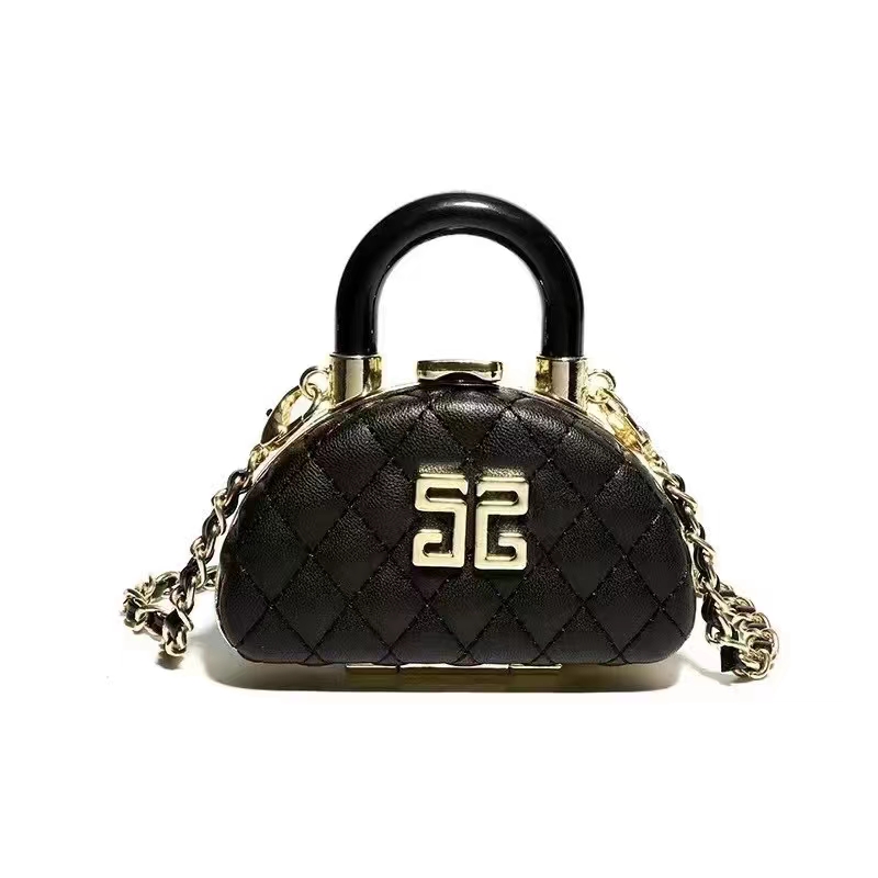 MZY Factory Mini PU Handbag Scallop bag China Manufacturer Women's Fashion Oval Brand bag Leather Handbag Daily Bags