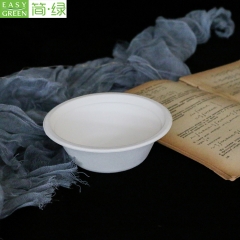 Compostable Food Paper Bowls Biodegradable For Soup